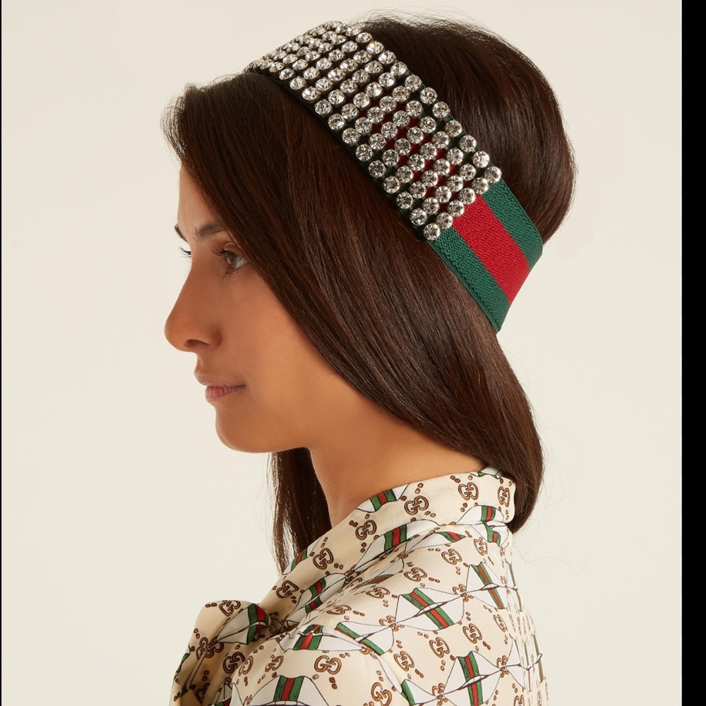 Gucci Crystal Embellished Headband